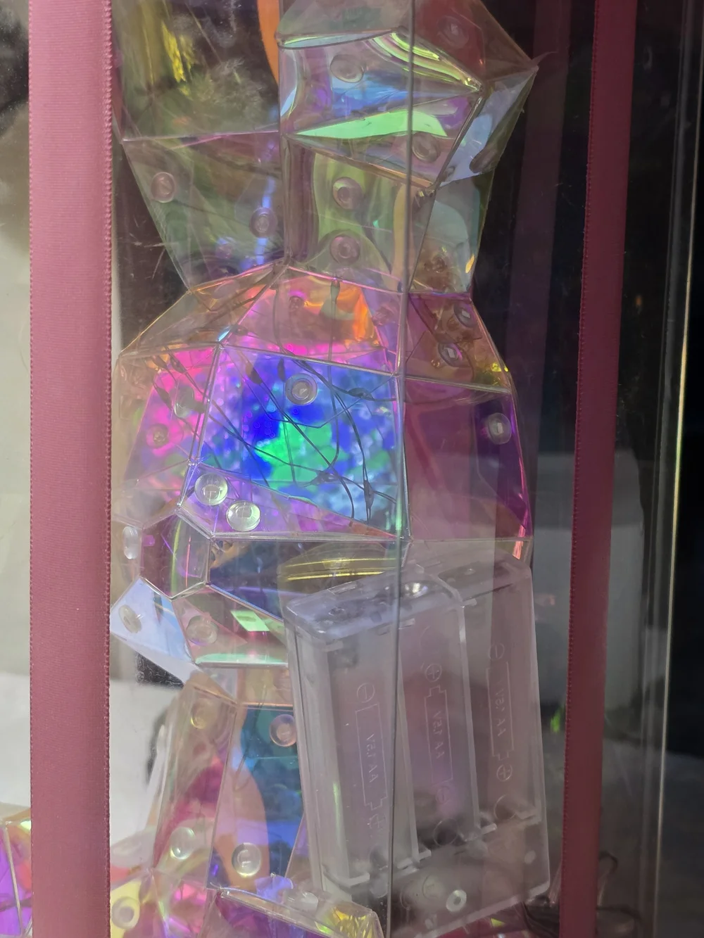LED Crystal Bunny Night Light - Multicolor